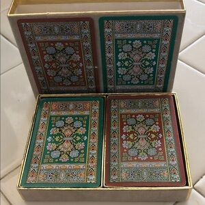 Vintage Congress double deck playing cards
